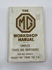 The MG Workshop Manual Complete Tuning And Mantenance W.E. Blower 1970 HCDJ