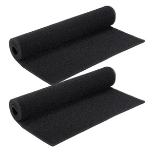 2Pcs Dust Filter Foam Sheet, Air Conditioner Purifier ,Cut To Fit Air Filters - Picture 1 of 12