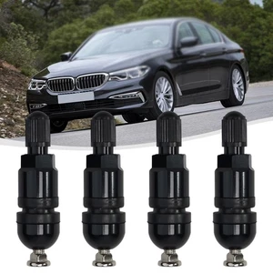 Pressure Monitor Black Front Left Right Sensor Valve Stem High Quality - Picture 1 of 17