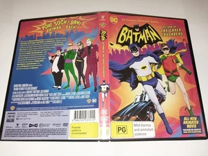BATMAN RETURN OF THE CAPED CRUSADERS (DVD, PG) - Picture 1 of 3