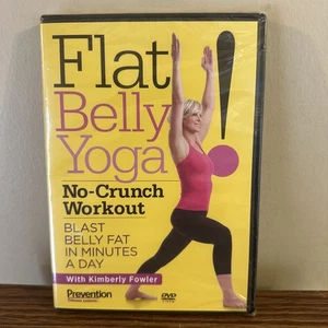 Flat Belly Yoga - No-crunch Workout (DVD, 2013) - Imagen 1 de 2