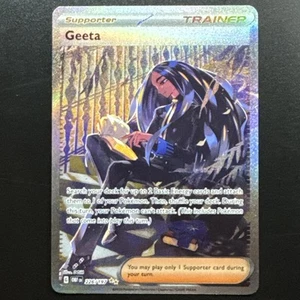 Geeta - 226/197 - Special Illustration Rare Obsidian Flame Pokémon TCG - Picture 1 of 3