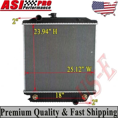 Radiator For 2001-2008 Freightliner MT45 / 1998-02 MT55 / 1998 FLD112 FL112 US Foto 1 de 4
