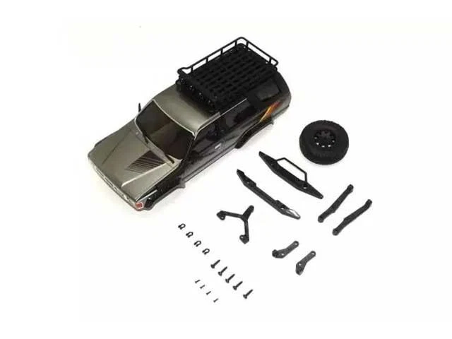Kyosho MXB15GM MX-01 Toyota 4Runner (Hilux Surf) with accessory parts, dark gray - Image 1 of 1