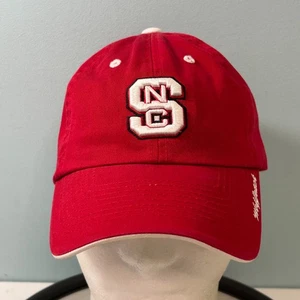 Baseballmütze Kappe NC State Wolfpack rot verstellbar Vater Oberteil der Welt Einheitsgröße - Bild 1 von 10