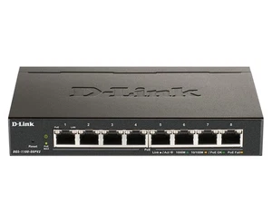 D-Link DGS-1100-08PV2 Switch di Rete Gestito L2/L3 8 Porte Gigabit Ethernet PoE+ - Foto 1 di 2