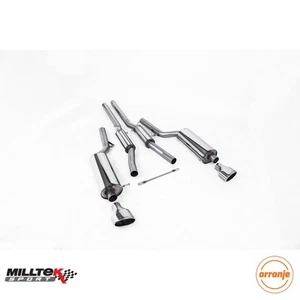 Milltek Exhausts Audi RS6 C5 V8 Bi-Turbo Saloon & Avant Cat-back 2002-2004 - Picture 1 of 3