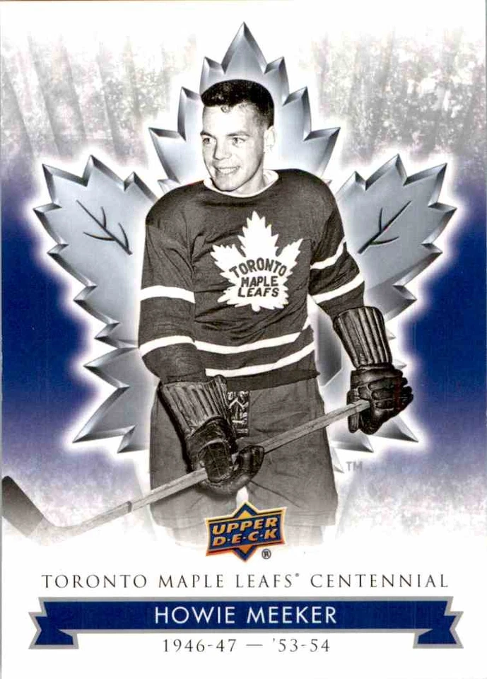 2017-18 Upper Deck Toronto Maple Leafs Centennial Howie Meeker #70 - Image 1 of 2