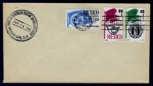 Mexico UPAE Postal Union of Americas & Span, IX Congress FDC Scott 970, C314-15 - Picture 1 of 1