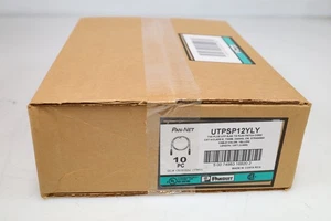 NEW LOT 10x Panduit UTPSP12YLY 12 FT. CAT6 RJ-45 Yellow Copper Patch Cord - Picture 1 of 4