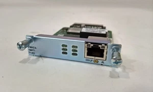 Cisco 73-13419-01 VWIC3-1MFT-T1/E1 Multiflex Trunk scheda voce/WAN - Foto 1 di 3