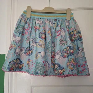 BNWT Monsoon Unicorn Pattern Skirt  Age 7-8  - Picture 1 of 4