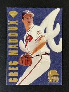 1996 Donruss Greg Maddux Hats Off #8 Serial #'d 1252/5000 Atlanta Braves - Picture 1 of 5