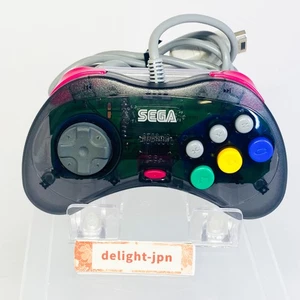 Sega Saturn SKELETON CLEAR BLACK Controller COOL PAD OFFICIAL HSS-0101 SS - Bild 1 von 13