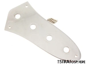 PLAQUE DE COMMANDE Fender AV II American Vintage 1966 Jazz J Bass chromée  - Photo 1/1
