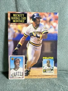 BARRY BONDS Beckett Monthly #68 Nov 1990 Bowman 426 1989 Karte - Bild 1 von 2