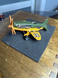 Matel Die-Cast 33 Green/Yellow C2719 Surveillance E05 Plane 3" Propeller   60-45 - Picture 1 of 8