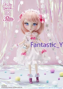 2023 Pullip P-320 Pipy Filia Pink Lolita Style 1/6 BJD simpatica figura da collezione - Foto 1 di 11