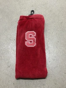 Stanford University Golf Towel.Team Effort 100% Cotton Towel. Red Golf Towel… - Picture 1 of 6