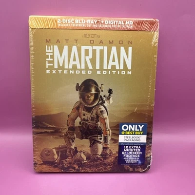 The Martian Blu-ray Steel book Extended Edition SEALED -please read description  - Image 1 of 4