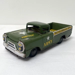 Vintage Army 11247 Military Ordnance Dept friction tin truck made in Japan - Picture 1 of 10