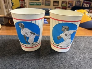 1986 7-11 Big Gulp Cups, Dave Winfield & Willie Randolph - Bild 1 von 8