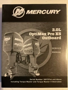 Manual de servicio Mercury Quicksilver 3,0 L OptiMax XS 90-8M0122849 - Imagen 1 de 2