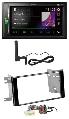 Pioneer MP3 DAB AUX 2DIN Bluetooth Autoradio für Subaru Impreza Forester 07-12 - Bild 1 von 4