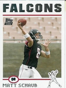 2004 TOPPS ATLANTA FALCONS TEAM SET Michael Vick Jenkins Matt Schaub RC Hall 12 - Foto 1 di 1