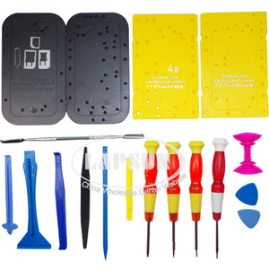 21pc Open Repair Tool Star Screwdriver Set Kit +Screw Plate For iPhone 4 4S 5 5S - Picture 1 of 1