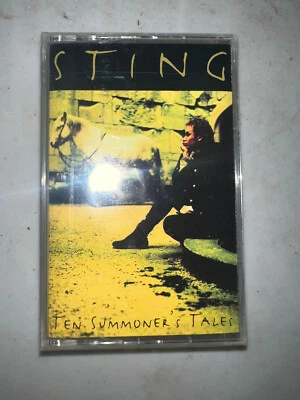 Sting - Ten Summoner's Tales Cassette, SEALED  - Image 1 of 2