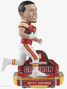 Skyy Moore Kansas City Chiefs NFL 2022 Rookie Series Bobblehead IN HAND /72 - Picture 1 of 5