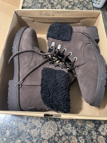Stivali invernali e da neve Ugg donna Romely Heritage in pizzo taglia 7 nuovi con scatola