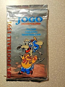 1991 JOGO CFL Football Cards / 1 Pack = 10 Spielerkarten, +1 Spielplankarte - Bild 1 von 1
