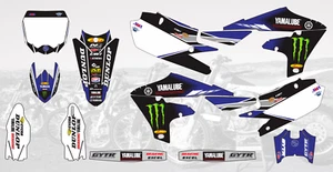 AM0188 MX GRAPHICS DECALS STICKERS FOR YAMAHA YZ250F 2019-2022 YZ450F 2018-2022 - Picture 1 of 1