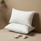 MIULEE 12x20 Pillow Inserts Set of 2, Rectangle Inch (pack 2), White 