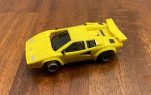 TYCO NARROW YELLOW LAMBORGHINI SLOT CAR BODY - Picture 1 of 2
