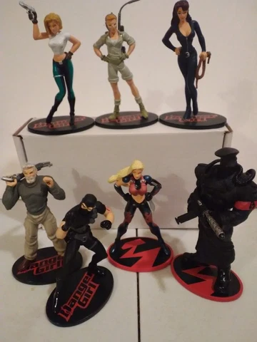 Atomico danger girl 4inch figures Cover