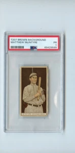 1912 T207 Recruit Little Cigars Brown Matthew McIntyre ⭐️💥🎯 PSA Calificado 1 - Imagen 1 de 2