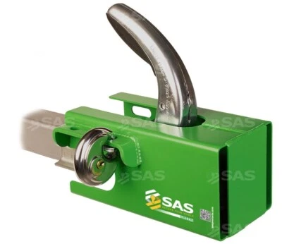New SAS Security Green Vault Trailer Hitch Lock - Easy, Secure and Quick to Fit - Image 1 of 4