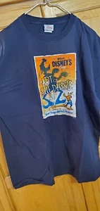 Disney Goofy Art of Self-Defense T-shirt, Color Navy Blue, Size X-Large - EUC - Bild 1 von 4