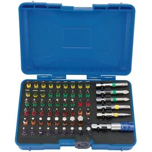 Draper 60 piece Coloured Screwdriver Bit Set - Picture 1 of 2