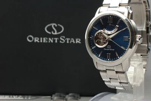ORIENT STAR Da02-C0-B CA Open Heart Blue Dial AT Men's Watch From JAPAN X232 - Picture 1 of 11