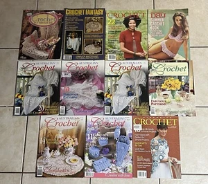 11 x Assorted Crochet Craft Magazines (Including Australian Crochet) - Picture 1 of 15