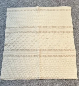 Stroheim Fabric Sample 16” x 17” Ayla 2403B Cotton Neutral Nude Beige Crafts - Picture 1 of 20