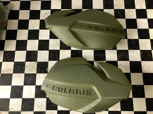 2001-2012 Polaris Sportsman XP X2 Touring Exc 6x6 OEM Large Green HandGuards - Picture 1 of 8