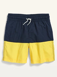 Old Navy Kid Boys Color-Blocked Swim Trunks Size XS Small Medium Large XL - Picture 1 of 1
