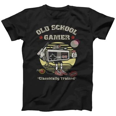 UNEEK Gaming T Shirt Old School Gamer Retro Video Game Arcade Console T-shirt Gift