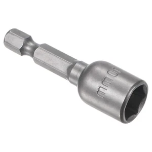 1/4" Quick-Change Hex Shank 10mm Magnetic Nut Driver Bit 1.89" Length New - Picture 1 of 5