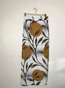 Ankara skirt African Wax print long maxi Length Floral Abstract Graphic - Picture 1 of 7
